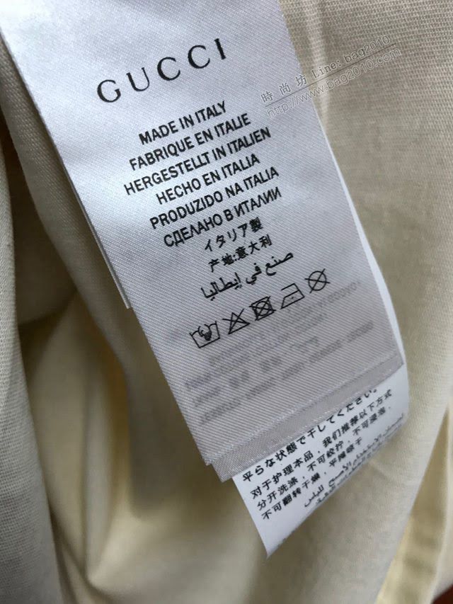 Gucci男T恤 2020新款短袖衣 頂級品質 古馳男款  tzy2522